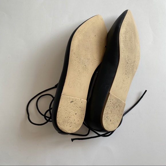 JustFab ‘Stefynie’ Lace Up Flats - Picture 4 of 5